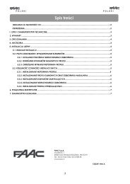 optyczna krawędziowa listwa bezpieczeństwa faac mse 110w