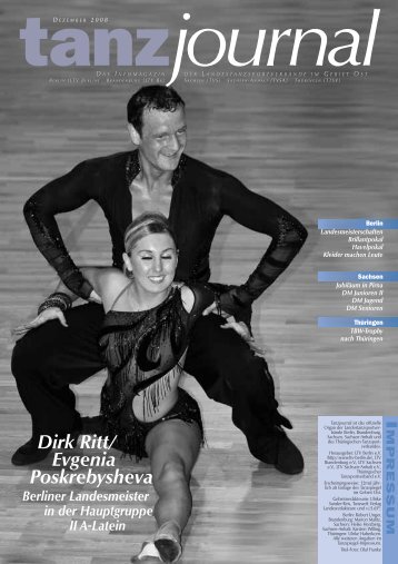 Dirk Ritt/ Evgenia Poskrebysheva - Deutscher Tanzsportverband eV