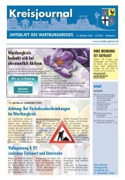 Kreisjournal - Wartburgkreis