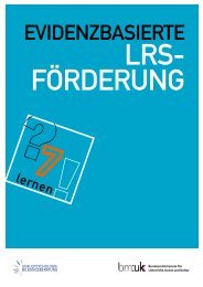 Evidenzbasierte LRS-FÃ¶rderung - Schulpsychologie