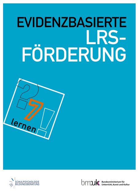 Evidenzbasierte LRS-FÃ¶rderung - Schulpsychologie