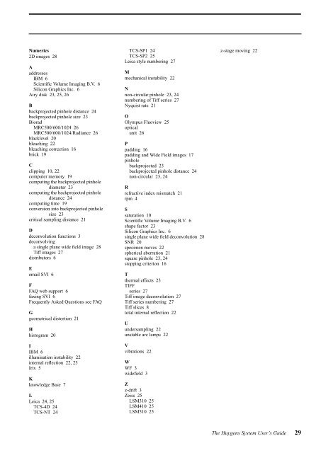 Huygens Professional User Guide