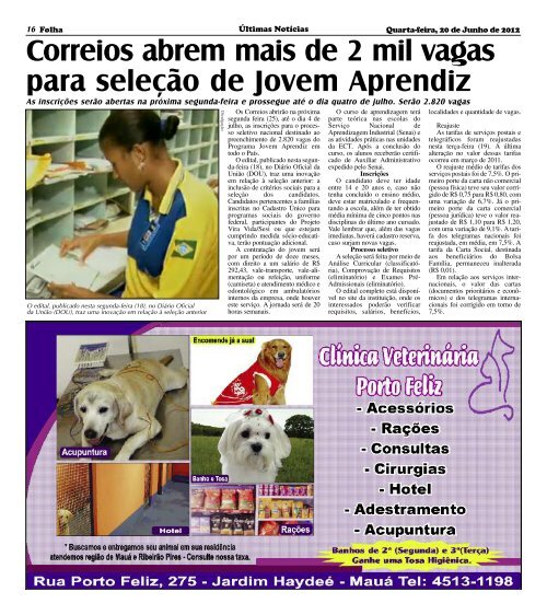 Download da Edição em PDF - Folha Ribeirão Pires