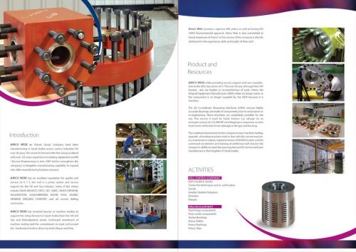 Amco Weir Brochure - Weir Oil & Gas Division