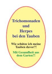 Trichomonaden und Herpes bei Tauben - SV MÃ¤hrische Strasser ...