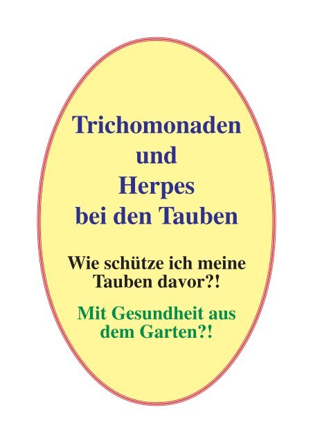 Trichomonaden Und Herpes Bei Tauben - SV Mhrische Strasser
