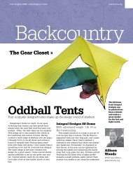 Oddball Tents - Washington Trails Association