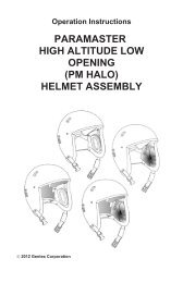 (pm halo) helmet assembly - Gentex Corporation