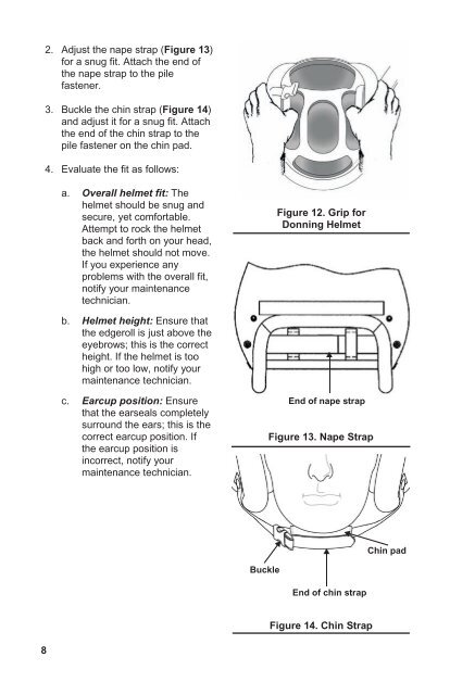 (pm halo) helmet assembly - Gentex Corporation