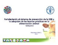 EL ANALISIS DE RIESGOS EN SALUD ANIMAL - FAO