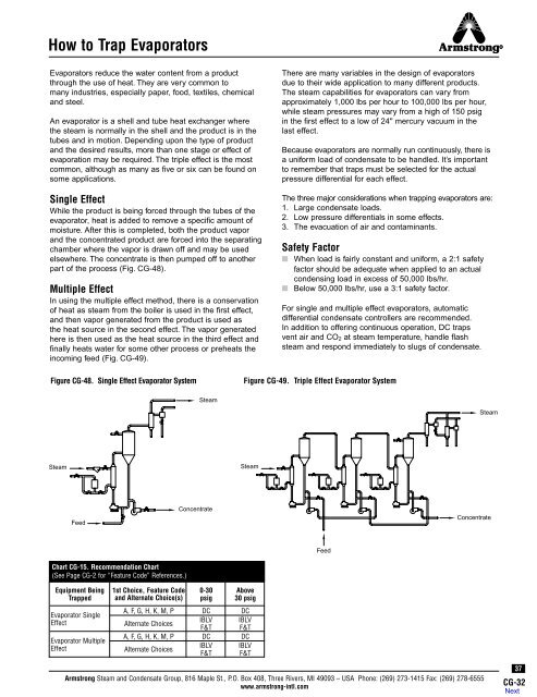 How to Trap Steam Distribution Systems - Armstrong International, Inc.