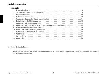 7910 - Installation Guide - Harman/Becker Automotive Systems GmbH