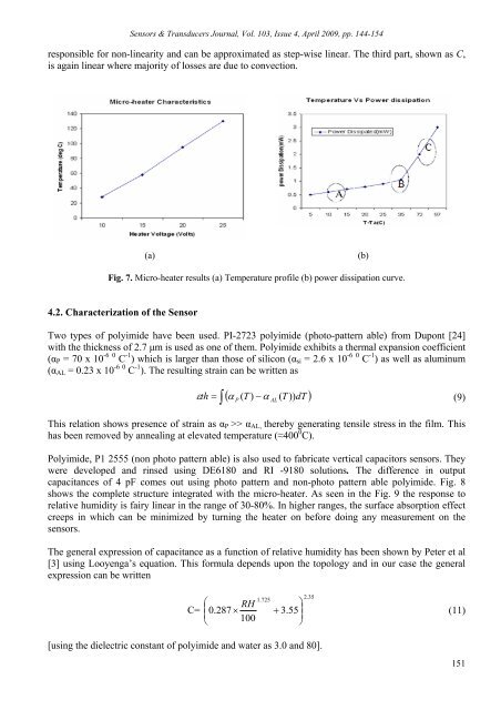 Effect of Polyimide Variation and its Curing Temperature on CMOS ...