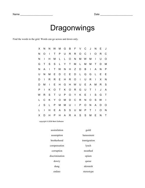 Dragonwings - Merit Software