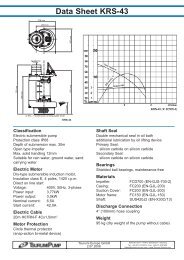Data Sheet KRS-43 - Consolidated Pumps