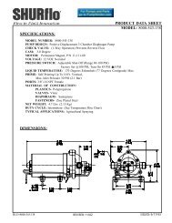 8000-543-138 product data sheet - Depco Pump Company