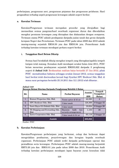 negeri sabah - Jabatan Audit Negara