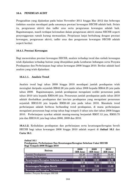 negeri sabah - Jabatan Audit Negara