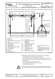 D-IVP single-girder full-portal crane: technical data (PDF | 476.3 KB )