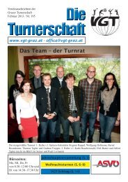 Februar 2013 - Verein Grazer Turnerschaft