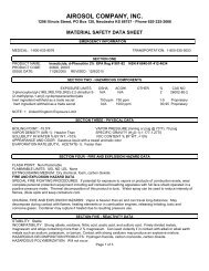 MATERIAL SAFETY DATA SHEET