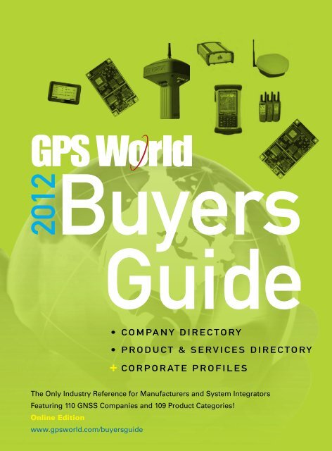 buyers Uide 012 Buyers Guide - GPS World