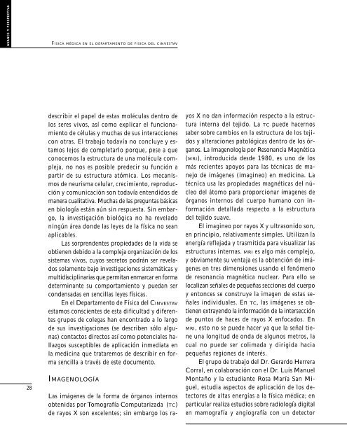 FISICA MEDICA EN EL CINVESTAV.pdf - Cosmofisica
