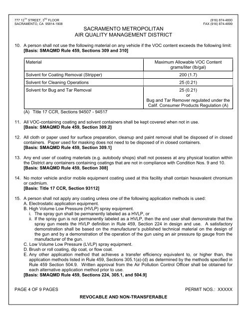 Automotive Refinishing Policy Manual - Sacramento Metropolitan Air ...