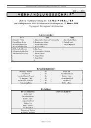 verhandlungsschrift - Marktgemeinde Waldhausen im Strudengau