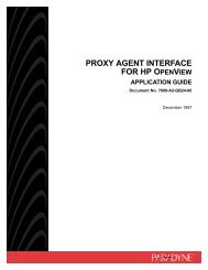 Proxy Agent Interface for HP OpenView Application Guide - Dec 97