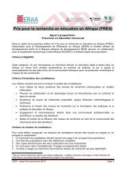 Conditions de participation - ADEA