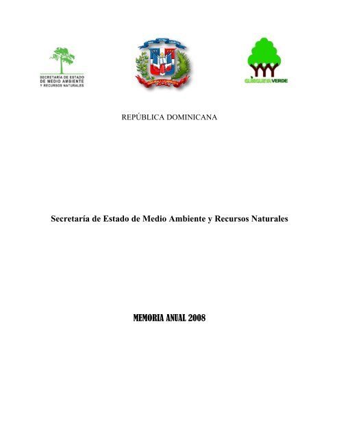 SecretarÃa de Estado de Medio Ambiente y Recursos Naturales ...