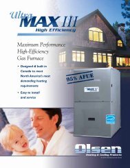 Maximum Performance High-Efficiency Gas Furnace