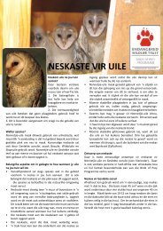 NESKASTE VIR UILE - Endangered Wildlife Trust