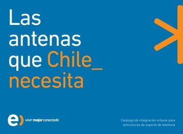 Catálogo de integración urbana para estructuras de soporte ... - Entel