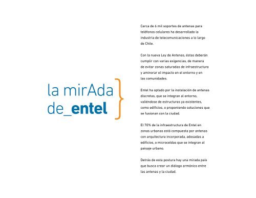 Catálogo de integración urbana para estructuras de soporte ... - Entel