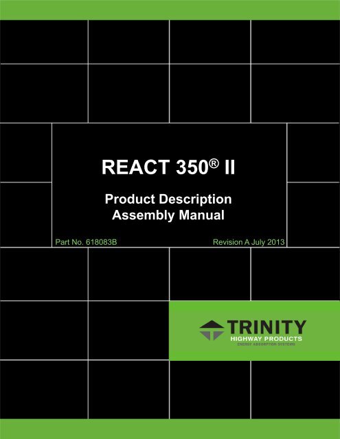 REACT 350Â® II - Energy Absorption Systems