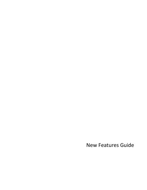 Blackbaud NetCommunity New Features Guide - Blackbaud, Inc.