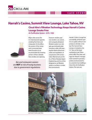 Harrah's Casino, Summit View Lounge, Lake Tahoe, NV - Dectron ...