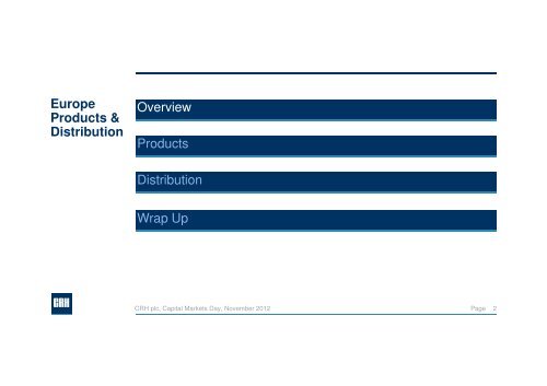 Presentation - CRH