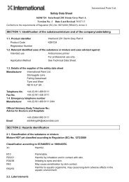 International Paint Ltd. Safety Data Sheet KDK724 Interbond 201 ...