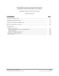 pdf 259kb - Administration for Children and Families