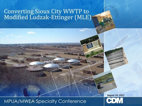 Converting Sioux City WWTP to Modified Ludzak-Ettinger (MLE)