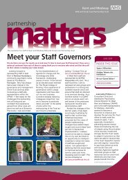 Partnership Matters - June 2009 - Kent and Medway NHS and ...