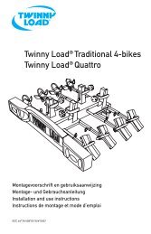 Twinny LoadÂ® Traditional 4-bikes Twinny LoadÂ® Quattro