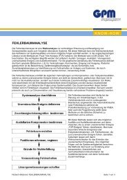Fehlerbaumanalyse (pdf) - GPM InfoCenter