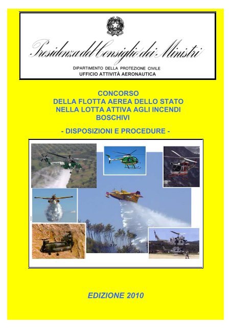 EDIZIONE 2010 - Dipartimento della Protezione Civile