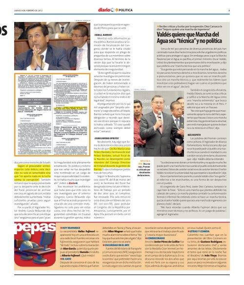 FiscalÃ­a 'limpia' a exjefe de EsSalud - Diario16