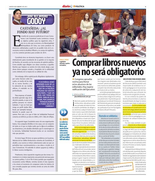 FiscalÃ­a 'limpia' a exjefe de EsSalud - Diario16