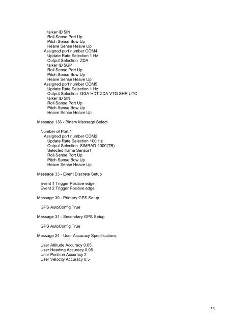 Data Acquisition and Processing Report (DAPR) - Center for Coastal ...